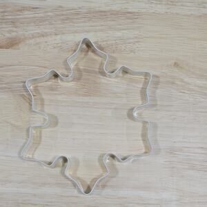 Large 6" Metal Winter Holiday Baking Snowflake Christmas Cookie Cutter